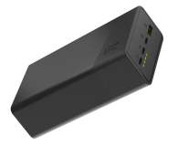 Powerbank Green Cell Powerplay 30 30000mah 22,5W 4 porty czarny